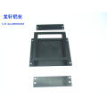 NEW 6063 T5 black anodize   aluminium shell  for solar industry